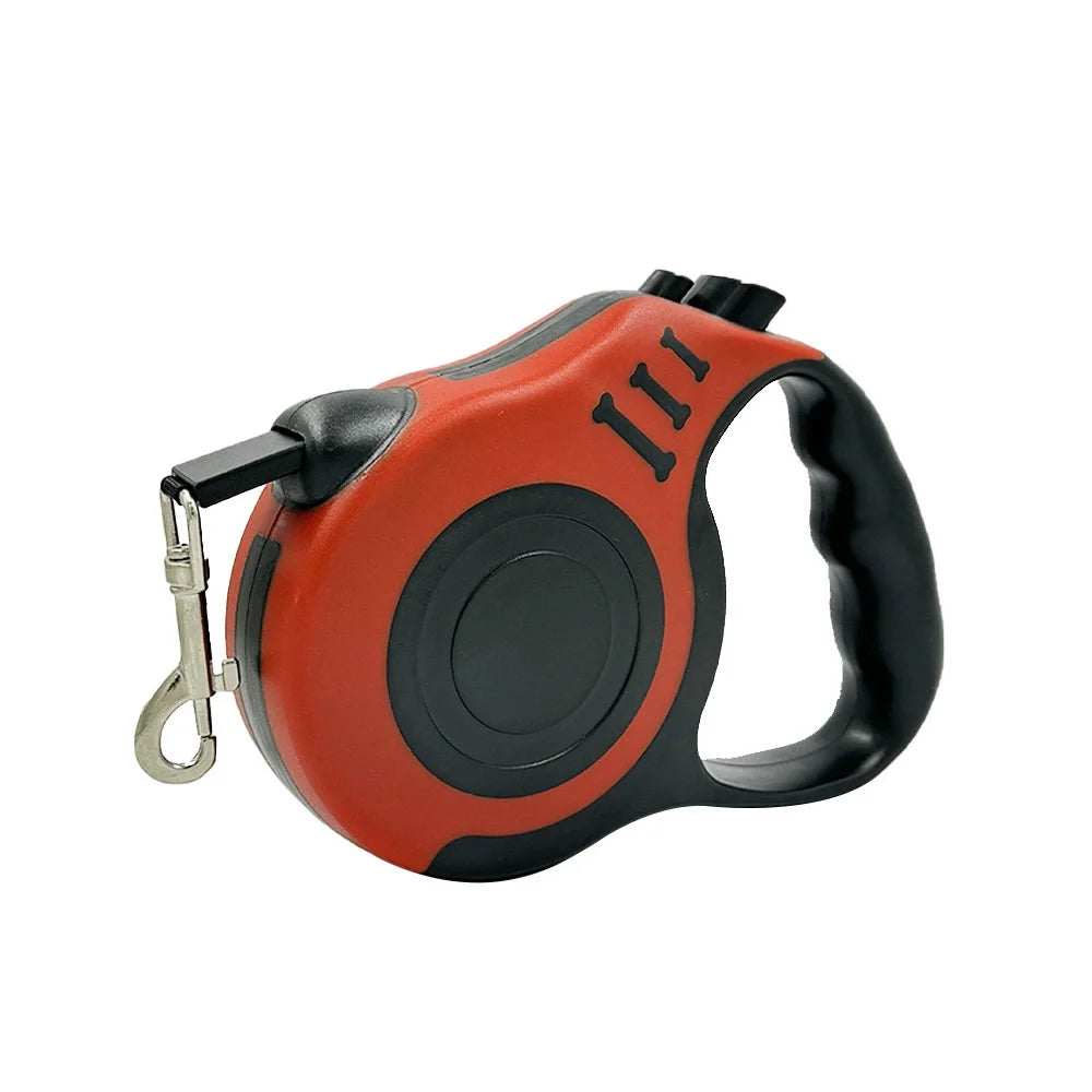 Retractable Dog Leash — Braided Nylon, 16ft