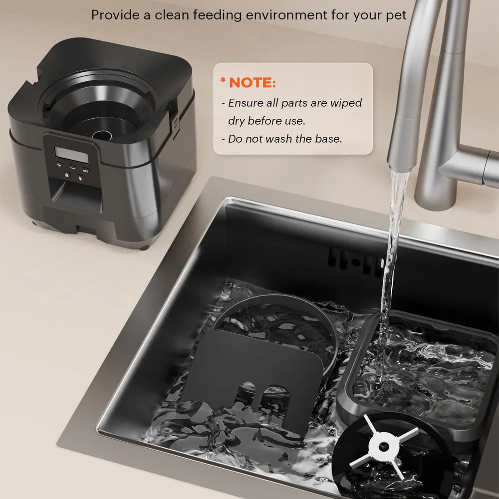 Automatic Cat & Dog Feeder — Timed Portion Control