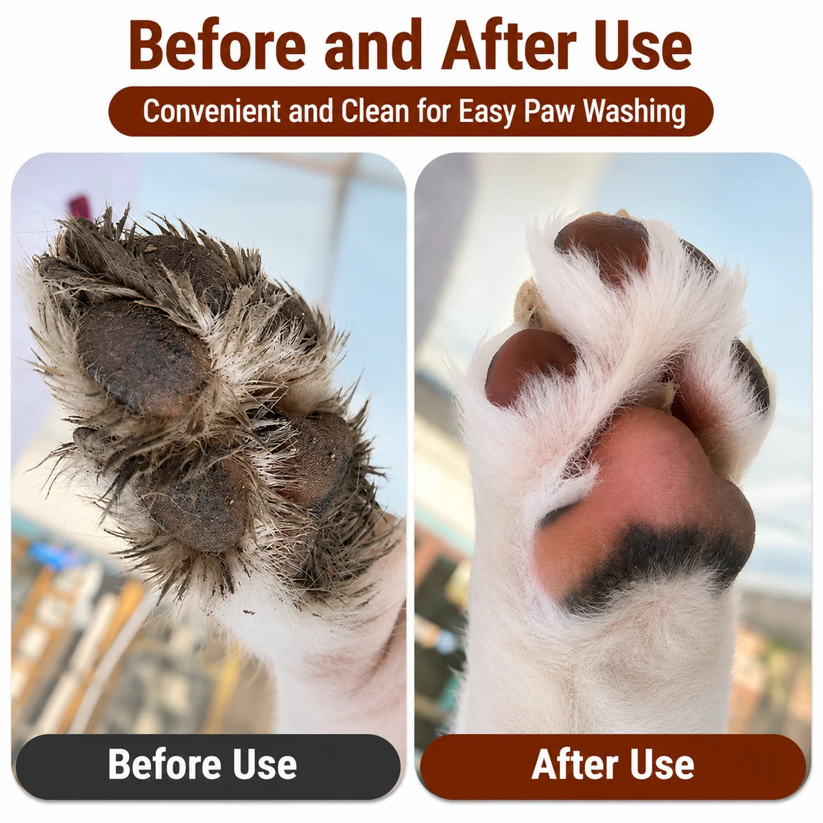 PawClean™ – Dog Paw Washer & Cleaner