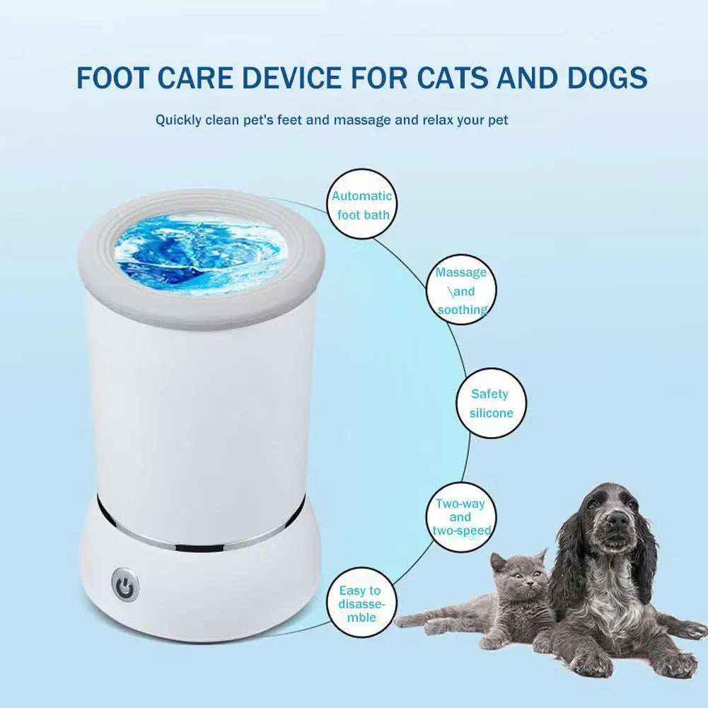 Portable Dog Paw Washer (Automatic Pet Paw Cleaner)