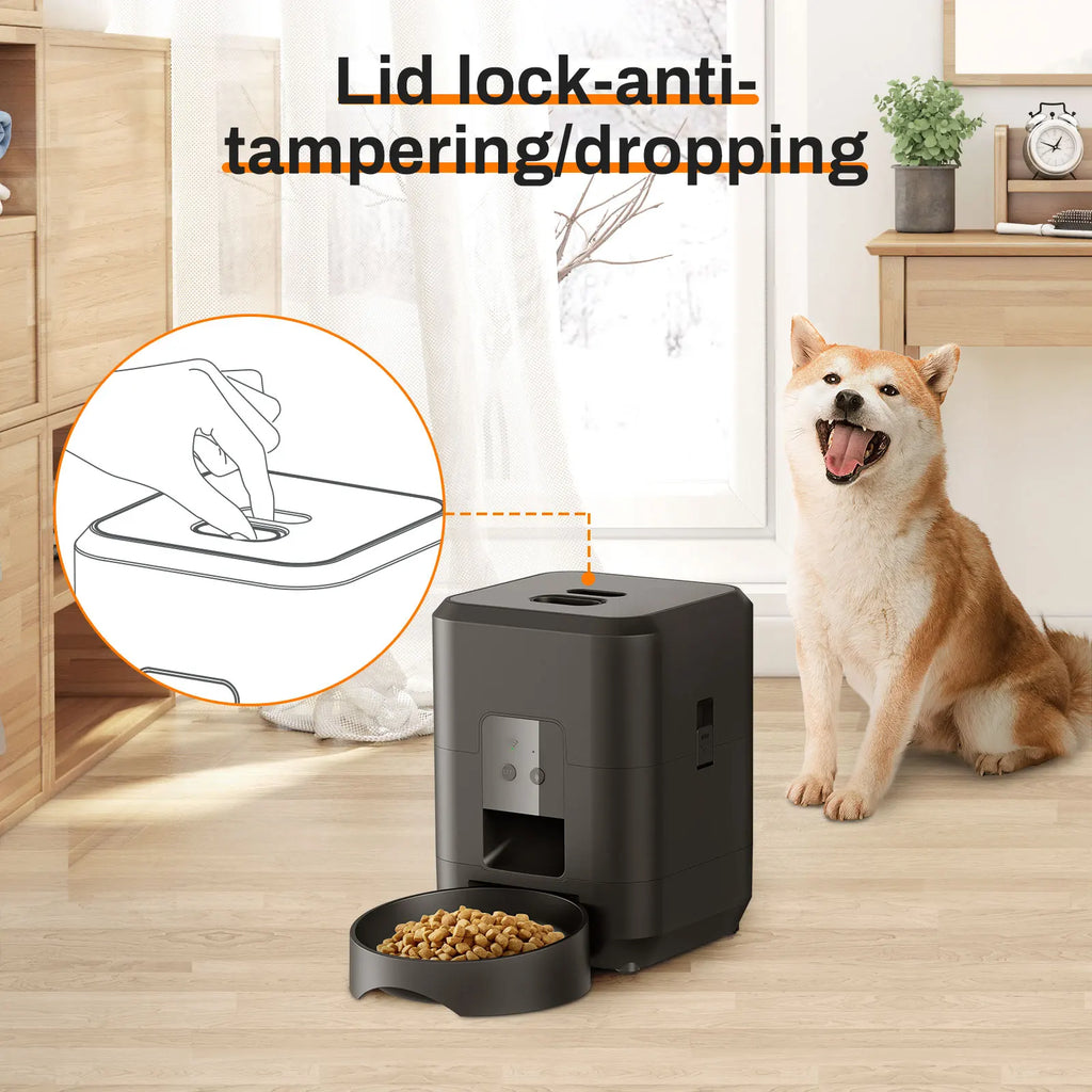 Automatic Cat & Dog Feeder — Timed Portion Control